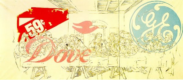 La Cène Dove - Andy Warhol